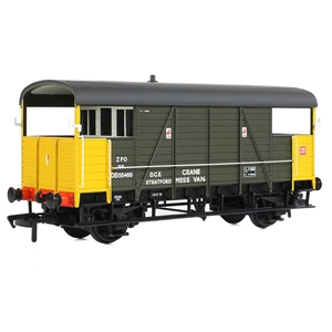 SE&CR 25T 'Dance Hall' Brake Van BR Crane Mess Van