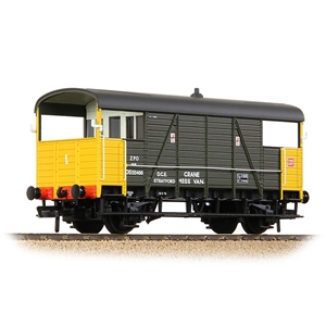 SE&CR 25T 'Dance Hall' Brake Van BR Crane Mess Van