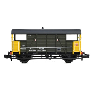 SE&CR 25T 'Dance Hall' Brake Van BR Crane Mess Van