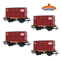 Conflat Wagon with BD Container (4PK)