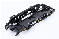 Class 47 Blk Bogie frame Yellowaxlesbox/red stripe/white pipes 31-654