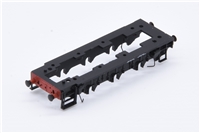 Class 08 Black Underframe Black Footplate Step/BufferRedShank 371-020A